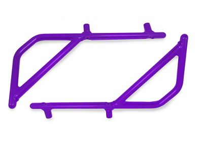 Steinjager Rigid Wire Form Rear Grab Handles; Sinbad Purple (07-18 Jeep Wrangler JK 4-Door)