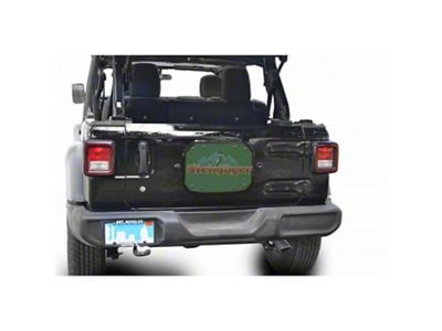 Steinjager Spare Tire Carrier Delete Plate; Locas Green (18-25 Jeep Wrangler JL)