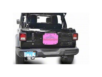 Steinjager Spare Tire Carrier Delete Plate; Pinky (18-25 Jeep Wrangler JL)