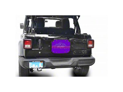 Steinjager Spare Tire Carrier Delete Plate; Sinbad Purple (18-25 Jeep Wrangler JL)