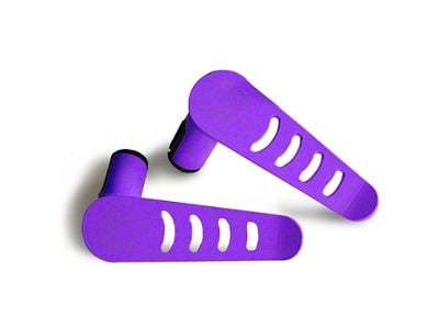Steinjager Stationary Foot Pegs; Sinbad Purple (18-25 Jeep Wrangler JL)