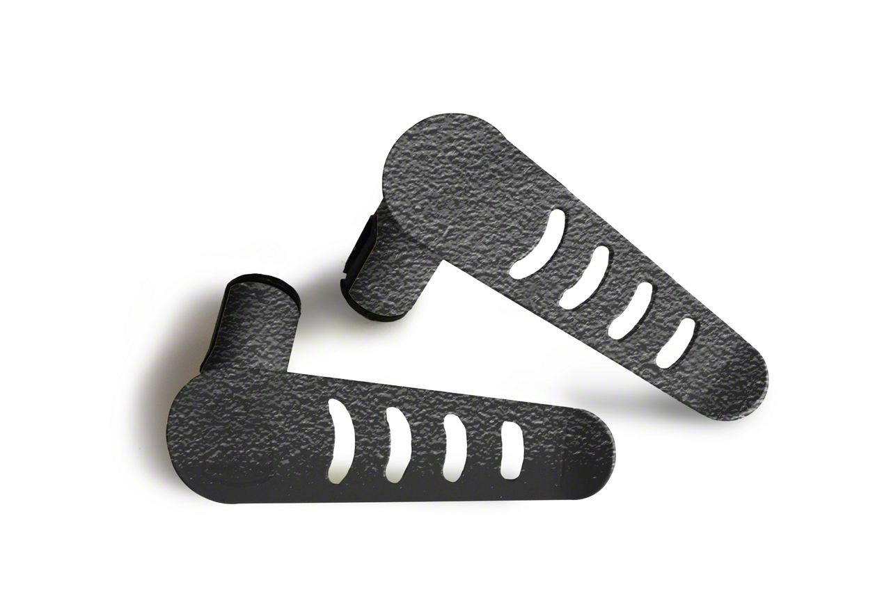 Steinjager Jeep Wrangler Stationary Foot Pegs - Textured