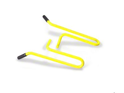 Steinjager Stationary Foot Rest Kit; Lemon Peel (97-06 Jeep Wrangler TJ)