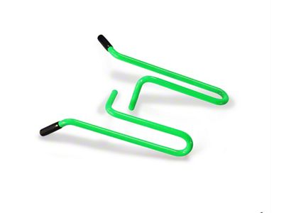 Steinjager Stationary Foot Rest Kit; Neon Green (97-06 Jeep Wrangler TJ)