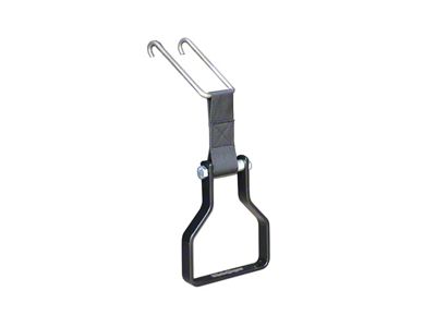 Steinjager Stirrup Step; Black (07-18 Jeep Wrangler JK)