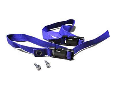 Steinjager Sway Bar Disconnect Hanger; Blue (07-18 Jeep Wrangler JK)