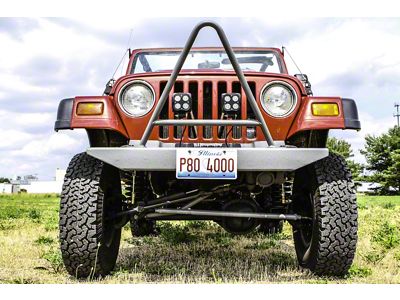 Steinjager Tie Rod; Black (97-06 Jeep Wrangler TJ)
