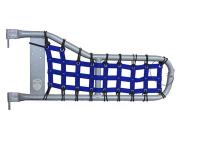 Steinjager Tube Door Cargo Net Covers; Blue (97-06 Jeep Wrangler TJ)