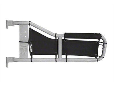 Steinjager Tube Door Covers; Black (87-95 Jeep Wrangler YJ)