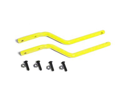 Steinjager Tube Door Mirror Legs; Lemon Peel (97-06 Jeep Wrangler TJ)