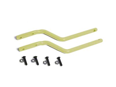 Steinjager Tube Door Mirror Legs; Military Beige (97-06 Jeep Wrangler TJ)
