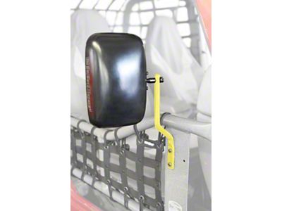 Steinjager Tube Door Mirrors; Lemon Peel (87-95 Jeep Wrangler YJ)