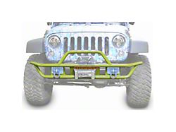 Steinjager Tube Front Bumper; Gecko Green (07-18 Jeep Wrangler JK)
