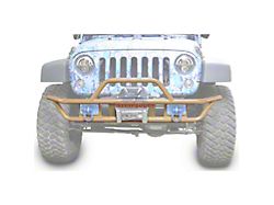 Steinjager Tube Front Bumper; Military Beige (07-18 Jeep Wrangler JK)