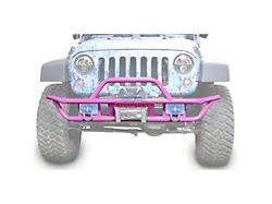 Steinjager Tube Front Bumper; Pinky (07-18 Jeep Wrangler JK)