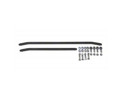 Steinjager Heavy Duty Crossover Steering Kit for 3.50 to 6-Inch Lift; Texturized Black (07-18 Jeep Wrangler JK)