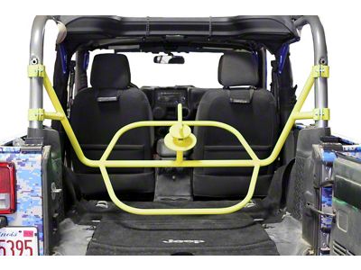 Steinjager Internal Spare Tire Carrier; Lemon Peel (07-18 Jeep Wrangler JK 2-Door)