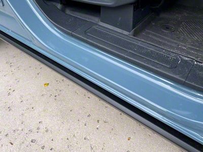 StickerFab Door Sill Protectors; Orange (21-25 Bronco 4-Door)