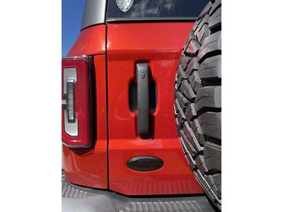 StickerFab EZ Install Door Cup Protectors; Rock Guard Clear (21-25 Bronco)