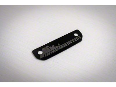 StickerFab Laser Series Acrylic Shifter Trim Insert; Basesquatch (21-25 Bronco)