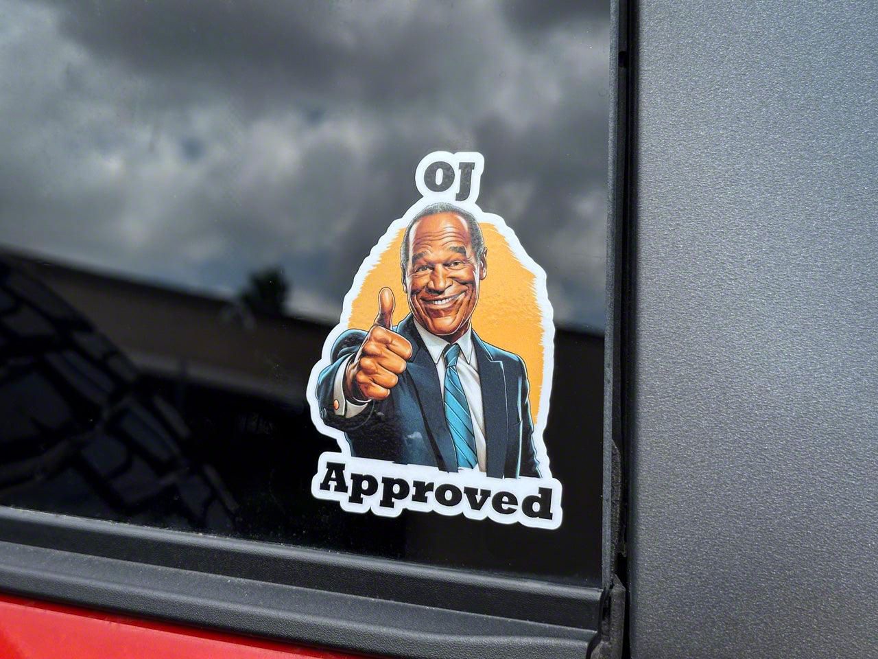 StickerFab Bronco OJ Approved Sticker ojapproved35 (21-25 Bronco ...
