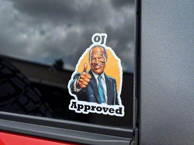 StickerFab OJ Approved Sticker (21-25 Bronco)