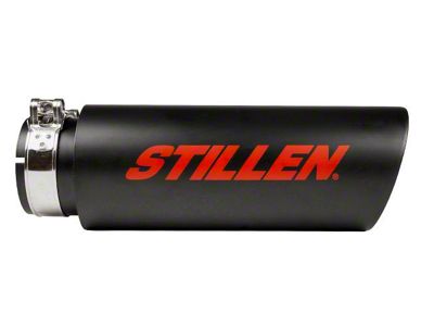 Stillen Single Exhaust System with Black Tips; Side Exit (22-25 Frontier)