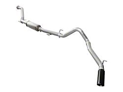 Stillen Single Exhaust System with Black Tip; Side Exit (24-25 Tacoma w/o Rear Leaf Springs, Excluding Double Cab w/ 6-Foot Bed)
