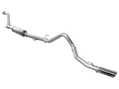 Single Exhaust System with Polished Tip; Rear Exit (24-25 Tacoma, Excluding Double Cab w/ 6-Foot Bed)