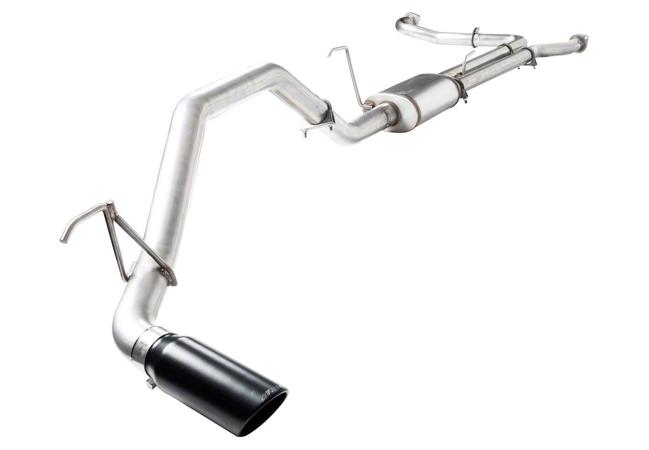 Stillen Titan Single Exhaust System with Black Tips; Side Exit 509561