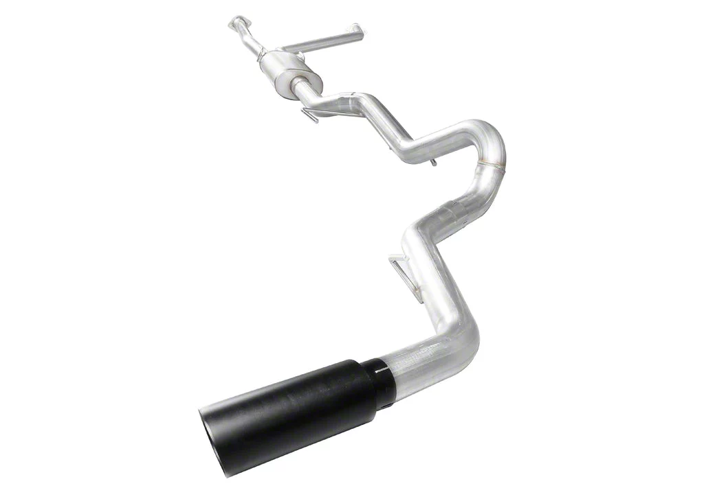 Stillen Tundra Single Exhaust System with Black Tips; Side Exit 509356