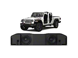 Stinger Electronics Underseat Dual 8-Inch Subwoofer Enclousure (20-25 Jeep Gladiator JT)
