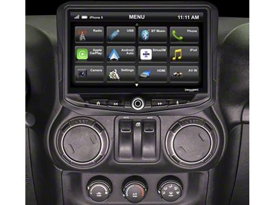 Stinger Electronics HEIGH10 Stereo Replacement System (11-18 Jeep Wrangler JK)