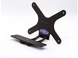 Sto N Sho Detachable Front License Plate Bracket for Plastic Bumpers (20-25 Jeep Gladiator JT Mojave, Overland, Rubicon)
