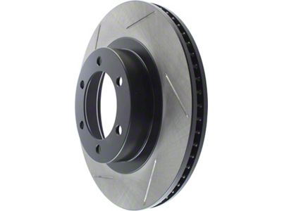 StopTech Sport Slotted 6-Lug Rotor; Front Passenger Side (03-09 4Runner w/ 13.30-Inch Front Rotors)