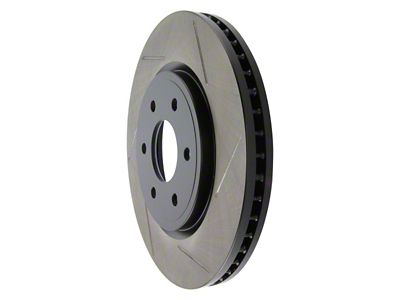 StopTech Sport Slotted 6-Lug Rotor; Front Driver Side (05-25 V6 Frontier)