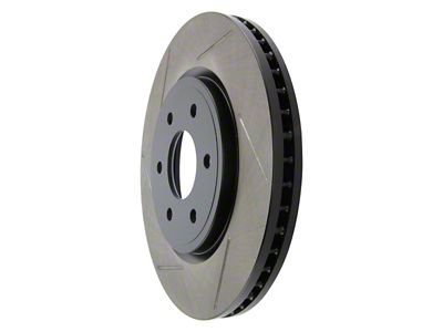 StopTech Sport Slotted 6-Lug Rotor; Front Passenger Side (05-25 V6 Frontier)