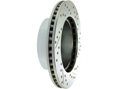 StopTech Sport Drilled and Slotted Rotor; Front Passenger Side (1999 Jeep Cherokee XJ w/ 3-Inch Cast Rotors; 00-01 Jeep Cherokee XJ)