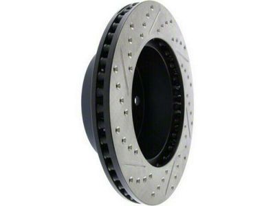 StopTech Sport Drilled and Slotted Rotor; Front Passenger Side (1999 Jeep Cherokee XJ w/ 3-Inch Cast Rotors; 00-01 Jeep Cherokee XJ)