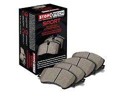 StopTech Sport Ultra-Premium Composite Brake Pads; Front Pair (11-21 Jeep Grand Cherokee WK2, Excluding SRT, SRT8 & Trackhawk)