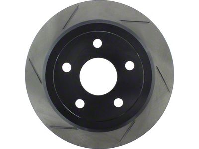 StopTech Sport Slotted Rotor; Rear Passenger Side (07-18 Jeep Wrangler JK)