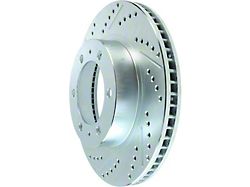 StopTech Sport Drilled and Slotted 6-Lug Rotor; Front (05-23 Tacoma)