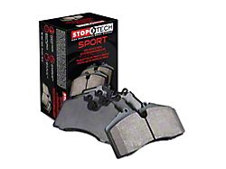StopTech Sport Ultra-Premium Composite Brake Pads; Front Pair (05-23 6-Lug Tacoma)