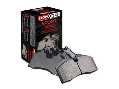 StopTech Sport Ultra-Premium Composite Brake Pads; Front Pair (05-23 6-Lug Tacoma)
