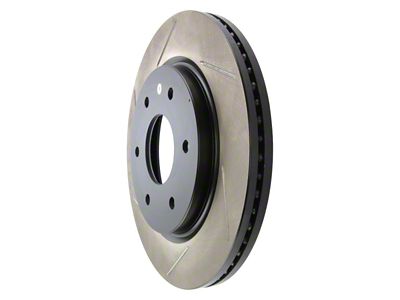 StopTech Sport Slotted 6-Lug Rotor; Front Passenger Side (3/05-07 Titan)