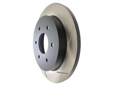 StopTech Sport Slotted 6-Lug Rotor; Rear Driver Side (04-15 Titan)