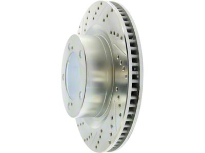 StopTech Sport Drilled and Slotted 5-Lug Rotor; Front (07-21 Tundra)