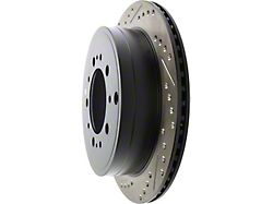 StopTech Sport Drilled and Slotted 5-Lug Rotor; Rear Passenger Side (07-21 Tundra)