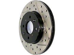 StopTech Sportstop Cryo Drilled and Slotted 5-Lug Rotor; Front Passenger Side (07-21 Tundra)