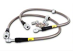 StopTech Stainless Steel Braided Brake Line Kit; Rear (07-21 Tundra)
